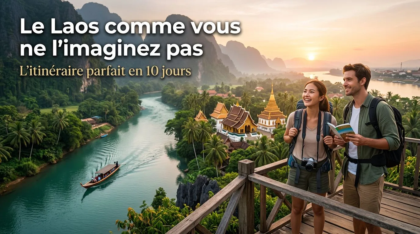 Laos en 10 jours : itinéraire entre Luang Prabang, Vang Vieng et Vientiane